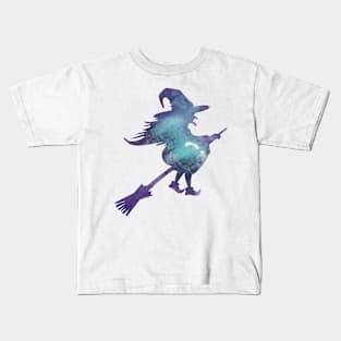 Halloween Primitive Witch Doll Kids T-Shirt